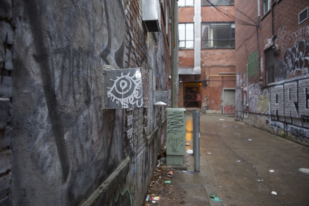 05 Ruelle St-Laurent - Installation photo 4 - Sounding the City 001 - Montréal 2015-2016